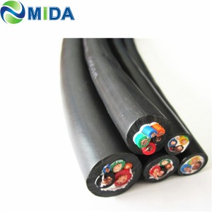 11KW 3Phase 16A 5*2.5mm2+2*0.5mm2 EV Charging Cable AC EV Wire