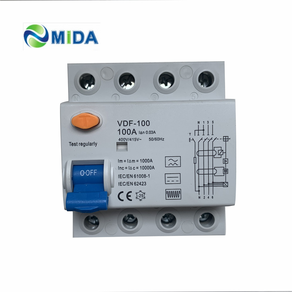 Interruttore Fi 10ka Interruttore Differenziale QAVODB Tipo B 63A 30mA 4P - Protezione FI Per Inverter E Wallbox Protezione Inverter - Foto 5