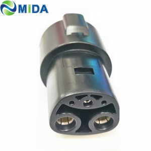 Duosida 60A SAE J1772 to Tesla Adapter EV Charger Home Charging Connector